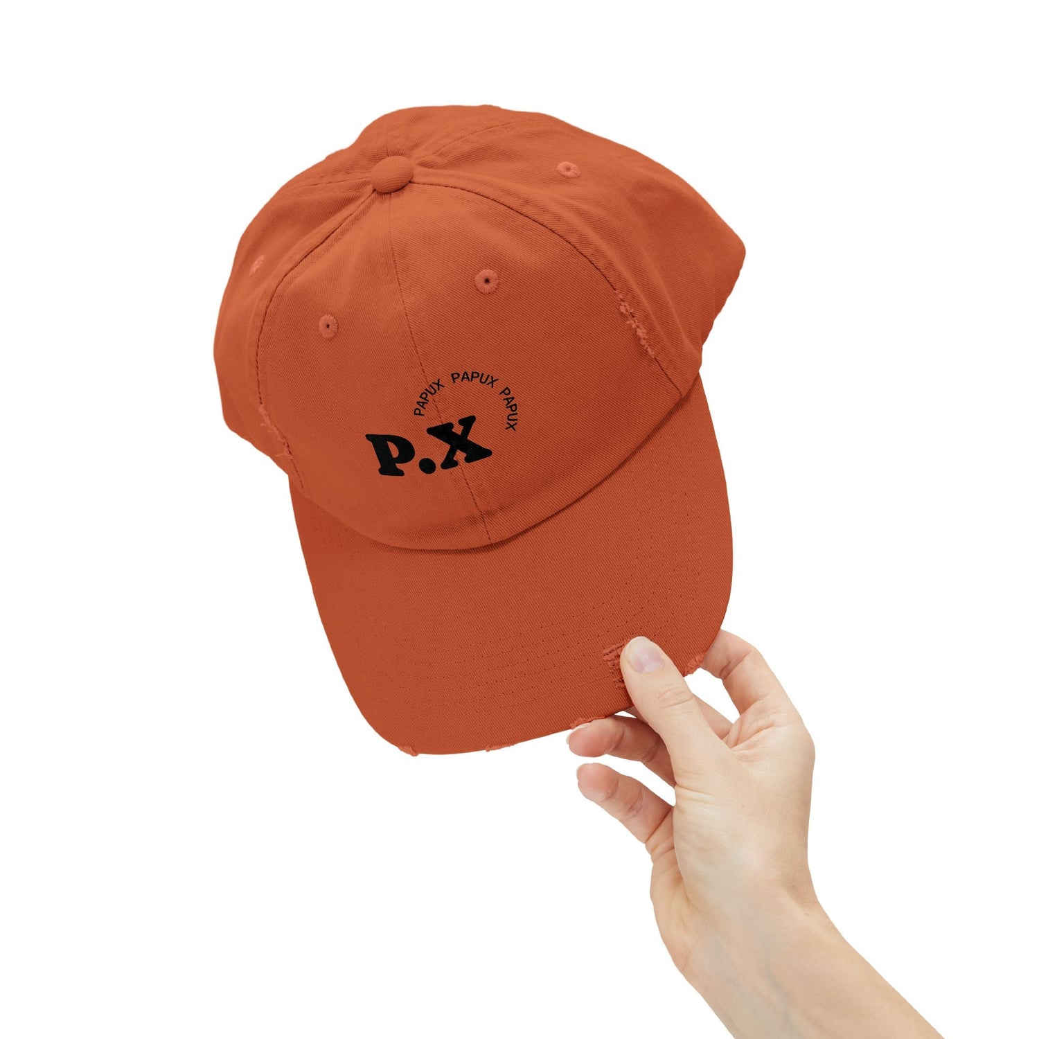 Trendy PAPUX Unisex Distressed Cap - Gorra de Moda Vintage y Casual