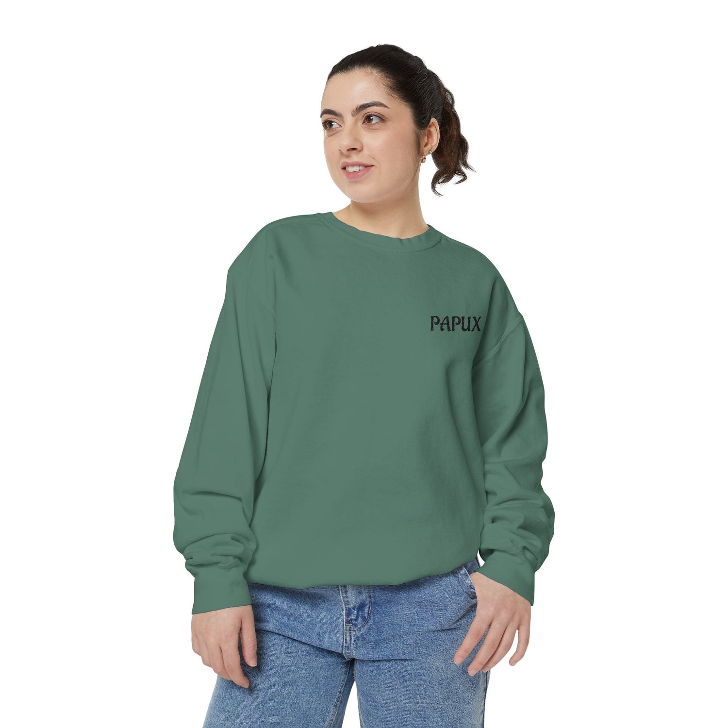Unisex Garment-Dyed Sweatshirt Cozy y Elegante para Cualquier Ocasión