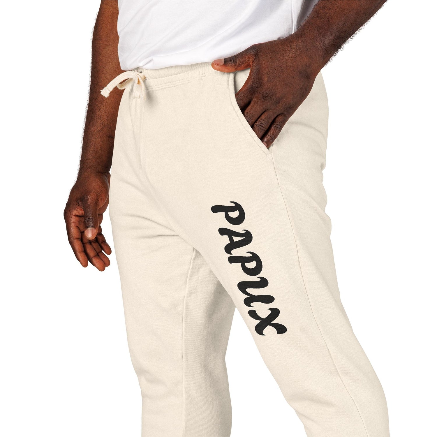 PAPUX Garment-Dyed Fleece Sweatpants - Cómodas y Estilosas para Adultos