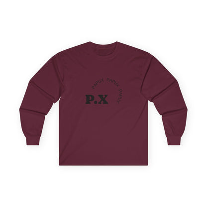 Stylish UniStylish Unisex Long Sleeve Tee with PAPUXsex Long Sleeve Tee with PAPUX