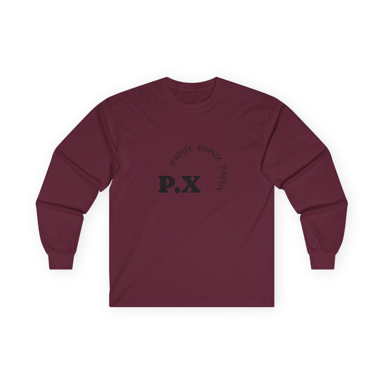 Stylish UniStylish Unisex Long Sleeve Tee with PAPUXsex Long Sleeve Tee with PAPUX