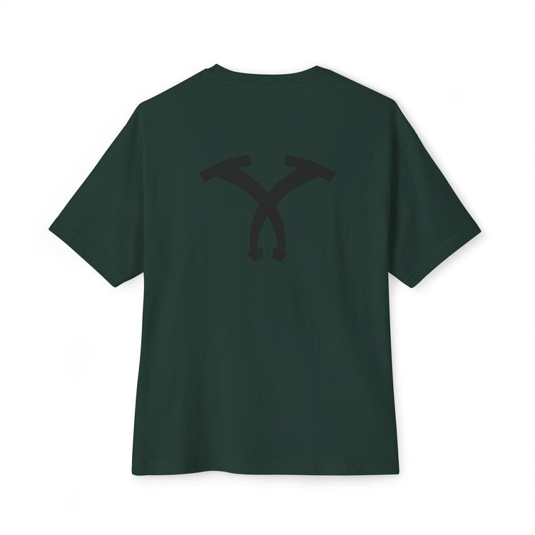 Unisex Oversized Boxy Tee with &