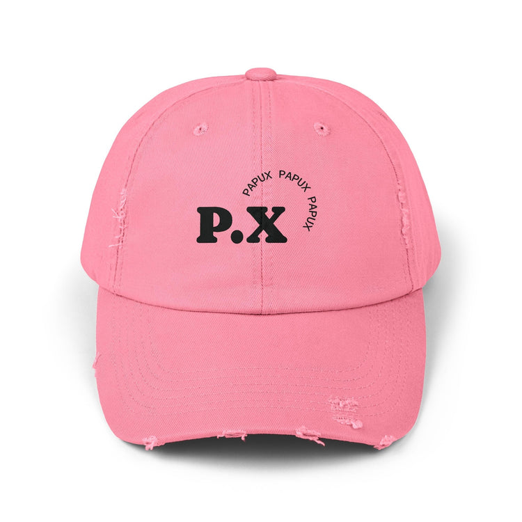 Trendy PAPUX Unisex Distressed Cap - Gorra de Moda Vintage y Casual